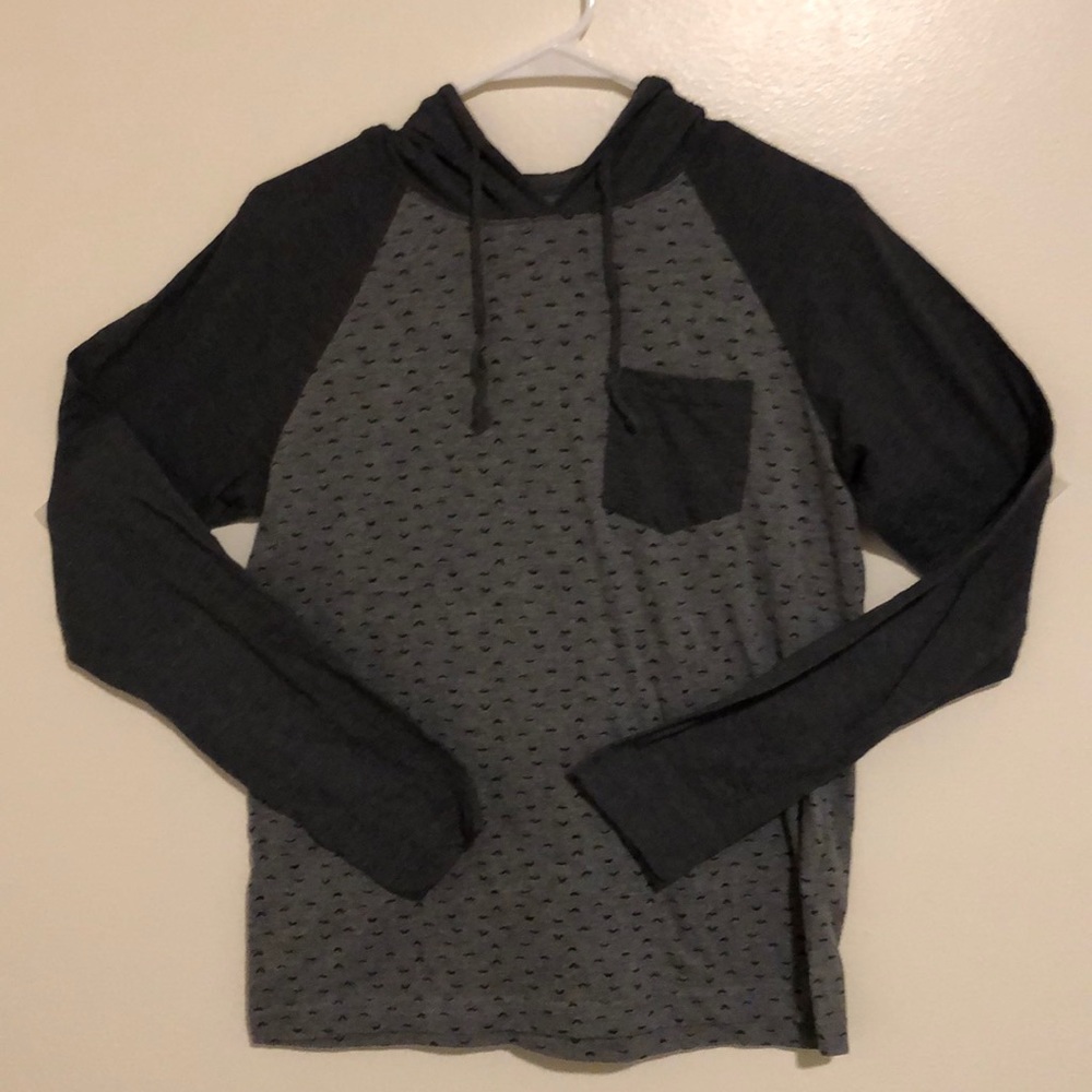 Mustache Print Hoodie 👨🏻